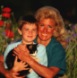 cat boy woman mother wildlife thumb